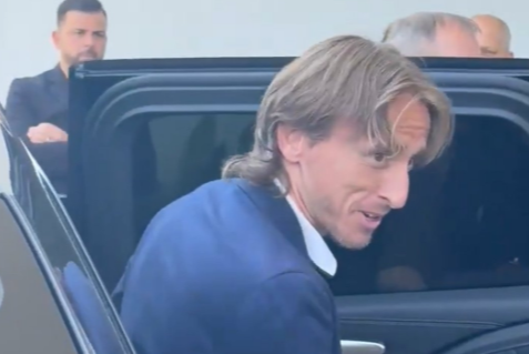 Primele imagini cu Luka Modric în Italia! Ce a spus croatul înainte să semneze cu AC Milan