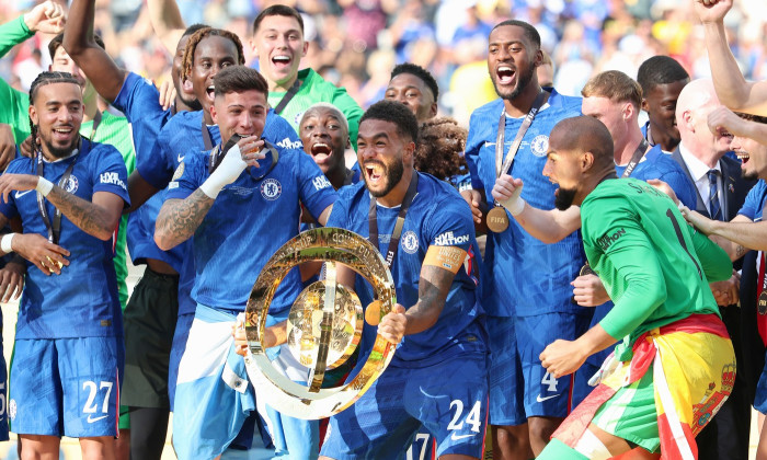 FIFA Club World Cup 2025: Chelsea 3:0 Paris Saint-Germain: Championship Ceremony, East Rutherford, New Jersey, USA - 13 Jul 2025
