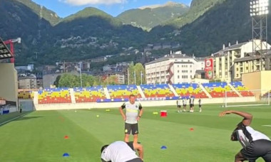 FCSB, antrenament Andorra / Foto: Facebook@fcsb