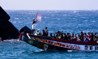 358 people arrived in the course of three hours on the Canary Island of El Hierro - 22 Aug 2024