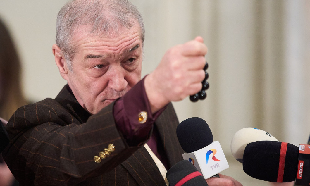 Gigi Becali About the AUR candidate, 2025 Romanian presidential elections, Bucharest, Romania - 11 Mar 2025