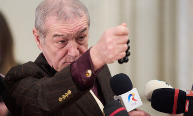 Gigi Becali About the AUR candidate, 2025 Romanian presidential elections, Bucharest, Romania - 11 Mar 2025