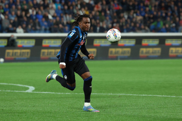 Bergamo, Italy. 12th May, 2025. Ademola Lookman of Atalanta during the Atalanta vs AS Roma Serie A match at Gewiss Stadium, Bergamo. Picture credit should read: Jonathan Moscrop/Sportimage Credit: Sportimage Ltd/Alamy Live News