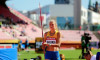 Tampere, Finland. 10th July, 2018. Alina Shukh (Ukraine) compite in javeline throw in Tampere, Finland 10th July, 2018. The IAAF World U20 Championships be held in on July 10-15, 2018. Credit: Denys Kuvaiev /Alamy Live News Credit: Denys Kuvaiev/Alamy Liv