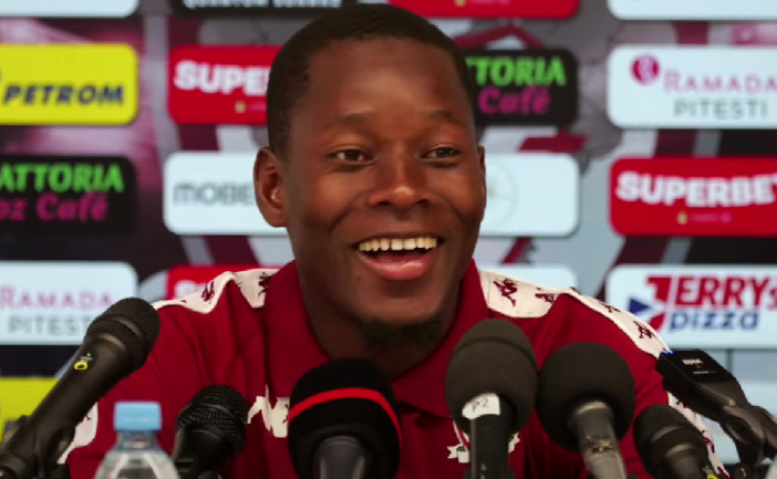 Kader Keita l-a "înțepat" pe Dan Petrescu și apoi a început să râdă! Ce a spus înainte de Rapid - CFR