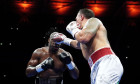 Oleksandr Usyk and Daniel Dubois (left) in action during their IBF, IBO, WBC and WBO World heavyweight bout at Wembley Stadium, London. Picture date: Saturday July 19, 2025.