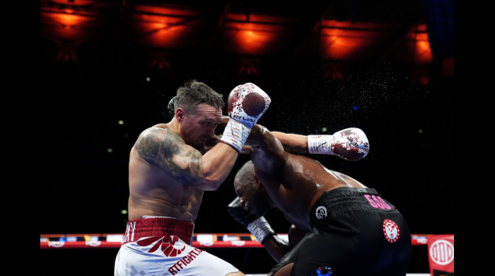 Oleksandr Usyk l-a făcut KO pe Daniel Dubois / Foto: Profimedia