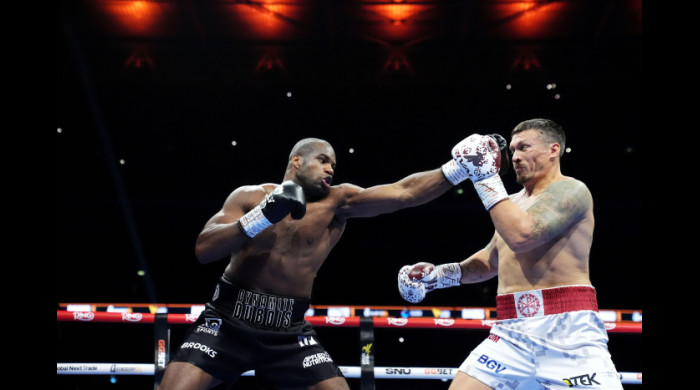 Oleksandr Usyk l-a făcut KO pe Daniel Dubois / Foto: Profimedia