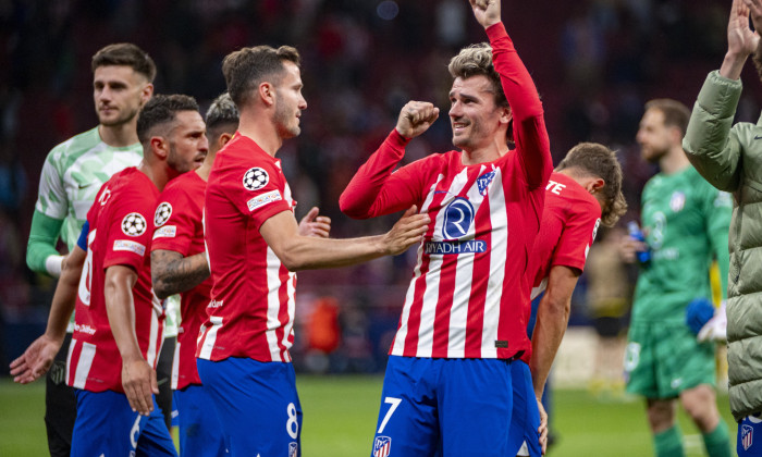 UEFA Champions league 2023/24 Quarter-final: Atletico de Madrid Vs Dortmund in Spain - 10 Apr 2024