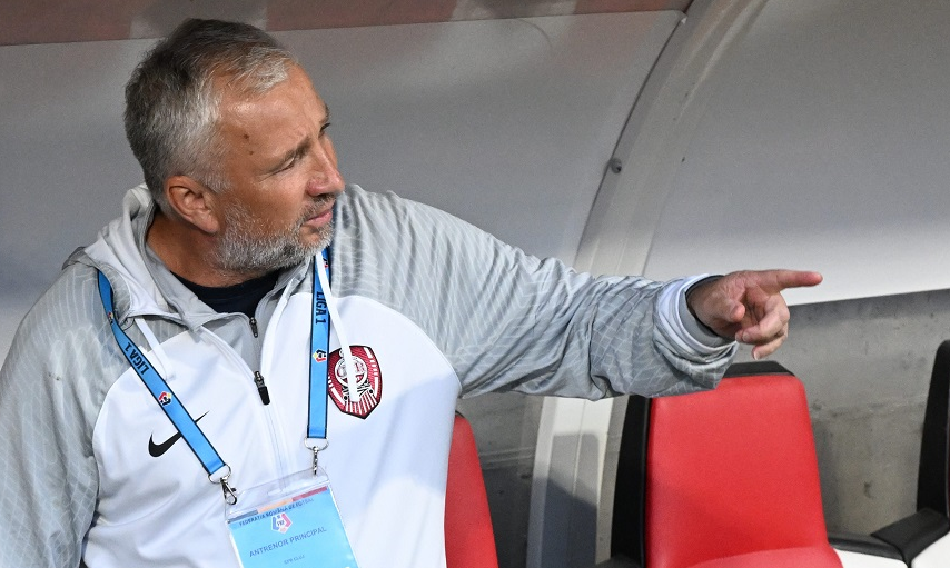 Dan Petrescu a remarcat un singur jucător de la Rapid, după remiza CFR-ului din Giulești: ”Foarte greu de marcat!”