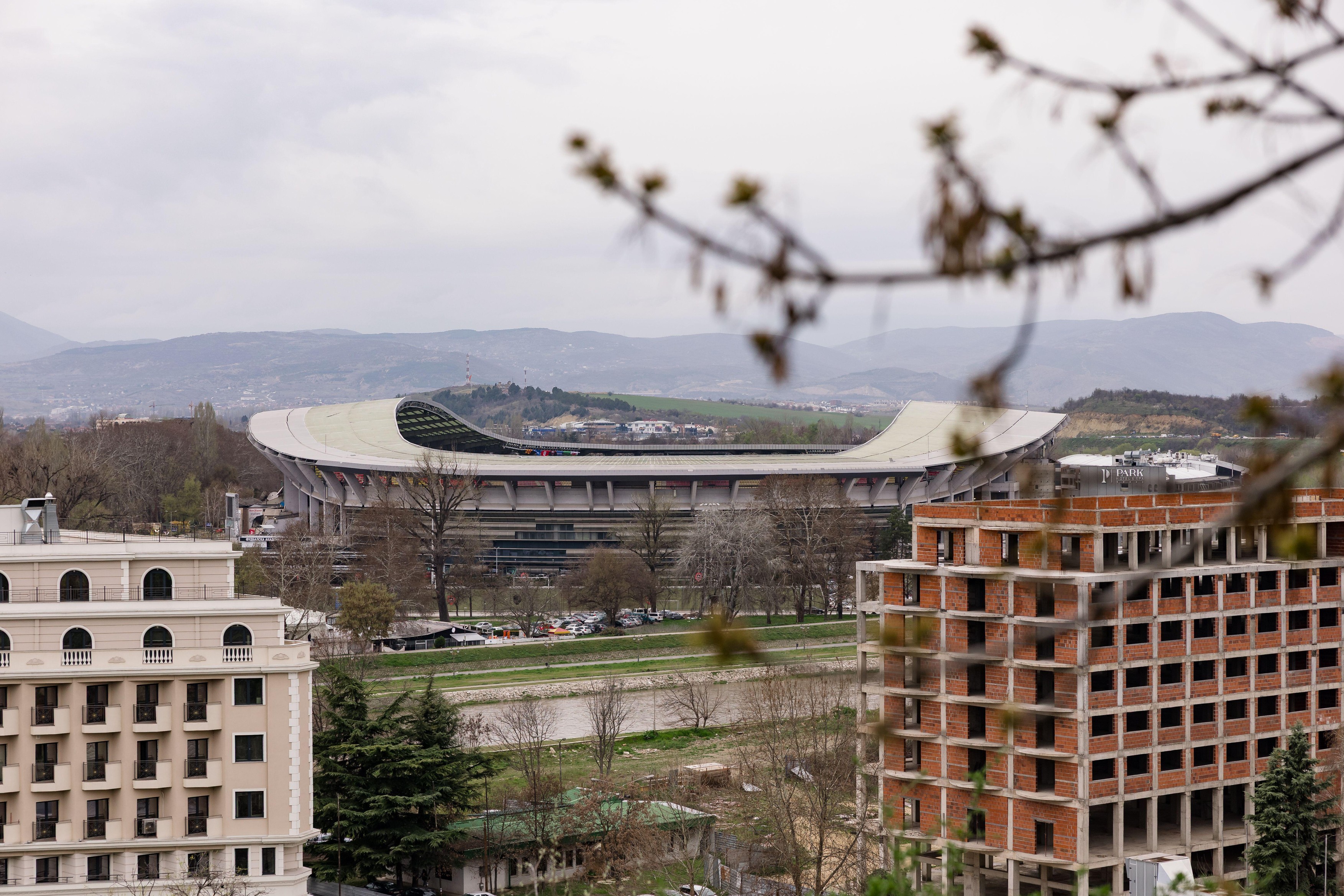 Cum arată stadionul unde se va juca meciul Shkendija - FCSB! E cea mai mare arenă din Macedonia de Nord
