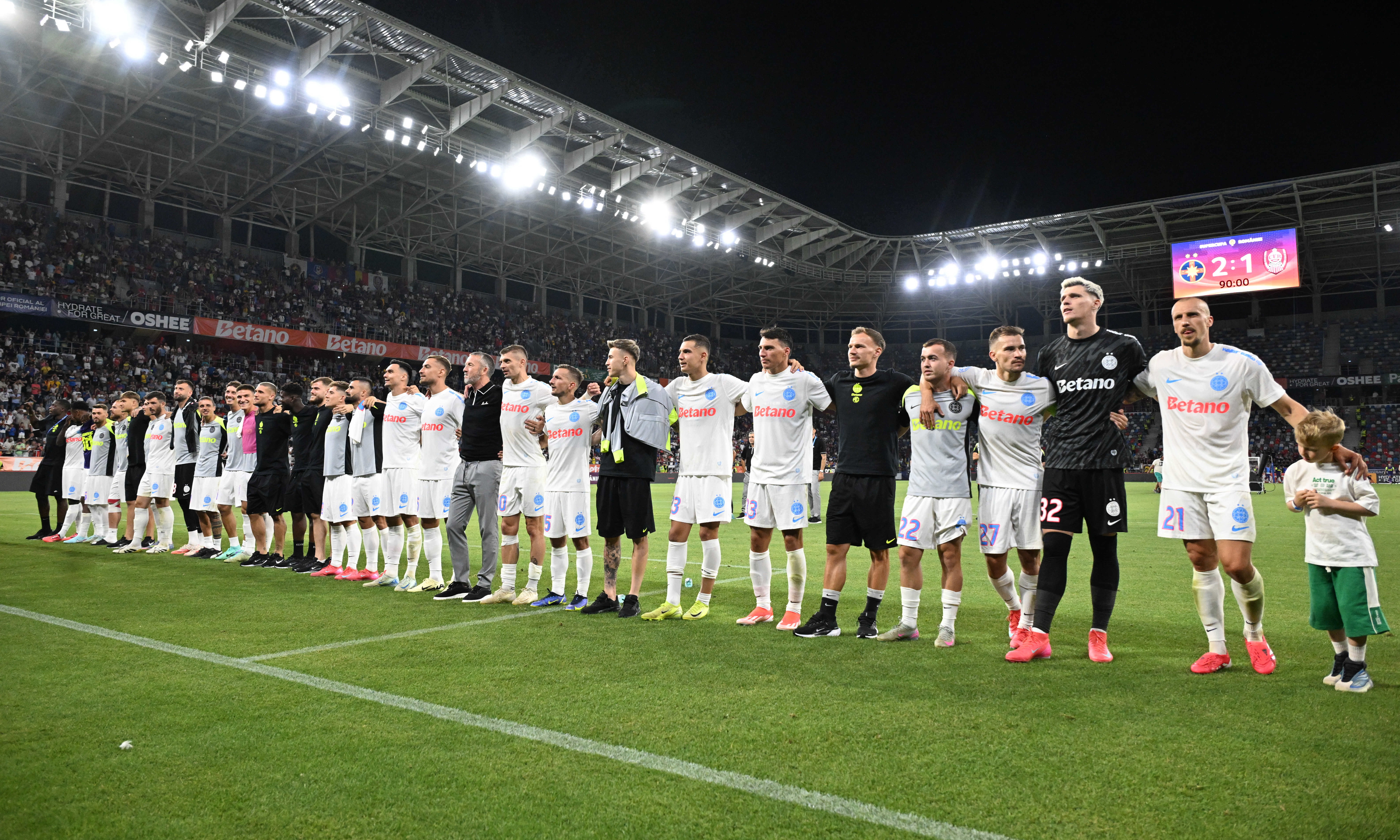 Echipa de start a FCSB-ului pentru meciul cu Shkendija! O singură noutate, dar pe bancă