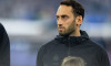Munich, Germany. 31st May, 2025. Hakan Calhanoglu of FC Internazionale Milano looks on during the UEFA Champions League 2025 final match between Paris Saint-Germain and FC Internazionale de Milano at the Allianz Arena Credit: Iñaki Esnaola/Alamy Live News