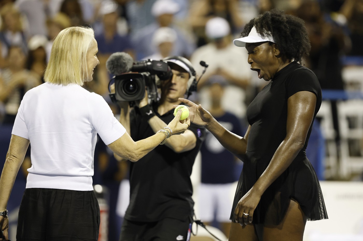 "Fără cuvinte!" Ce a făcut Venus Williams, după ce a revenit pe teren la 45 de ani