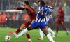 Rome, Italy 20.02.2025 : Paulo Dybala of Roma, Otavio of Porto seen in action during Uefa Europe League 2024-2025 football match, play-off, AS Roma v