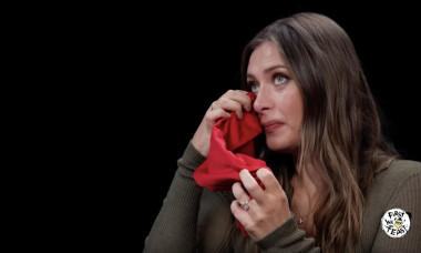 Maria Sharapova breaks down in tears while recalling the most memorable moment in her career as she appears on Hot Ones