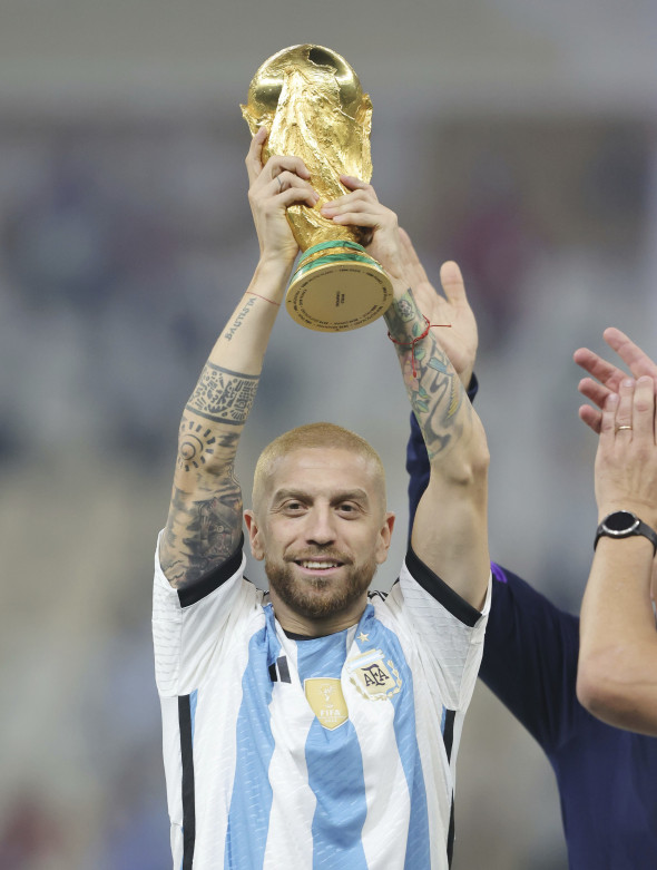 firo : 12/18/2022, Football, Soccer, FIFA WORLD CUP 2022 QATAR, World Cup 2022 Qatar, World Cup 2022 Qatar, Final , Final , Final Argentina , Argentina , ARG - France . France , FRA