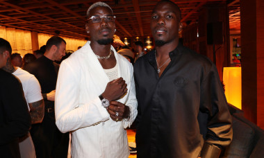 Cannes, France. 22nd May, 2025. Paul Pogba and Florentin Pogba attend Angels' Share Party by Kilian Paris in Cannes, France, on May 21, 2025, as part of the Cannes Film Festival. Photo by Jerome Domine/ABACAPRESS.COM Credit: Abaca Press/Alamy Live News
