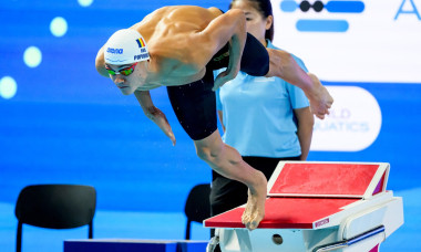 David Popovici, în finala de 200 m liber, la Campionatele Mondiale (14:02). De unde vine pericolul și cotele la pariuri