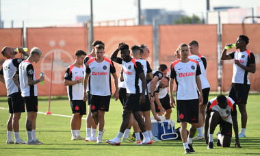 FOTBAL:ANTRENAMENT FCSB MECI KF SHKENDIJA, PRELIMINARIILE LIGII CAMPIONILOR (29.07.2025)