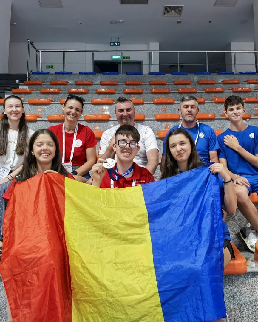 Două medalii cu nouă sportivi! România încheie cu succes Jocurile Europene Paralimpice de Tineret