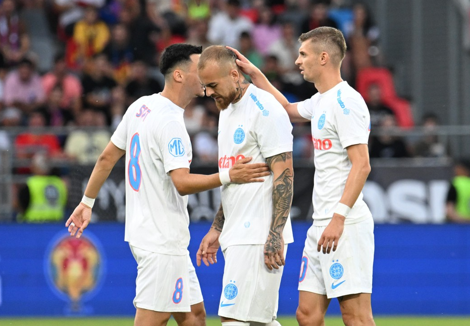 OUT? Prima vedetă care ar putea pleca de la FCSB, după eliminarea rușinoasă cu Shkendija