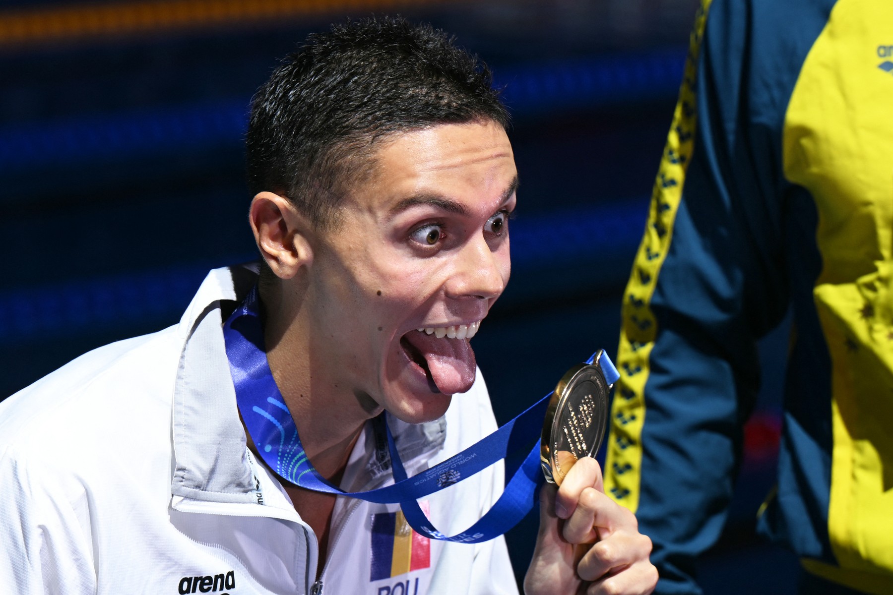 Presa americană a descris în doar două cuvinte prestația lui David Popovici de la 100 m liber!