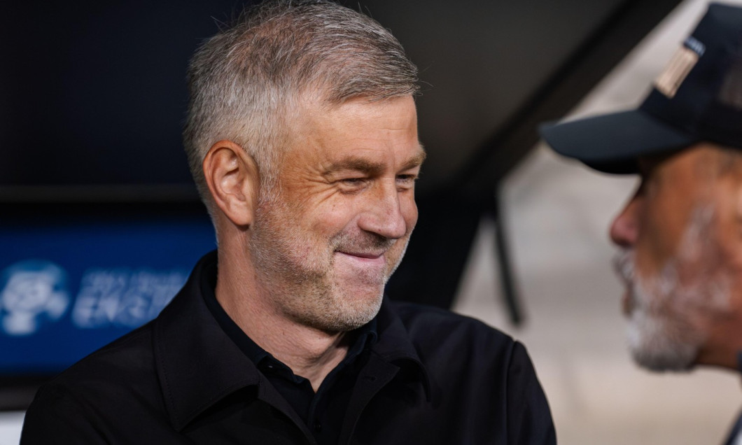 Edward Iordanescu coach of Legia seen during the 2nd round qualifying UEFA Europa League match between Legia Warszawa and FC Banik Ostrava at Marshal Jozef Pilsudski Legia Warsaw Municipal Stadium. Final score; Legia Warszawa 2:1 FC Banik Ostrava.