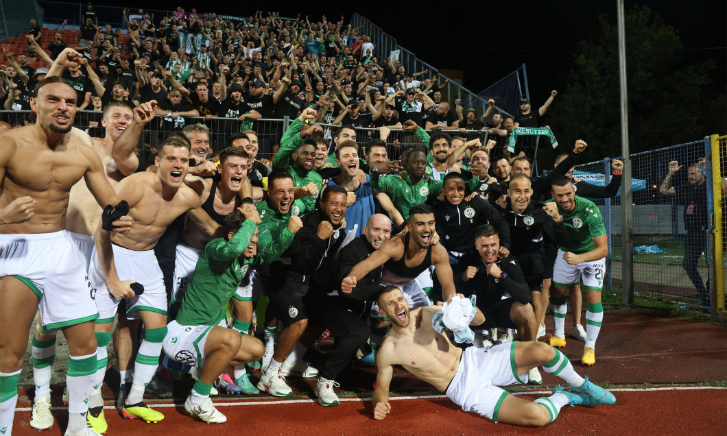 29.08.2024 Banja Luka (Bosnia and Herzegovina) FK Borac-Ferencvaros Europa League Play off men s football Ferencvaros te