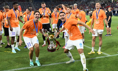 FOTBAL:FCSB-CFR CLUJ, SUPERCUPA ROMANIEI (5.07.2025)