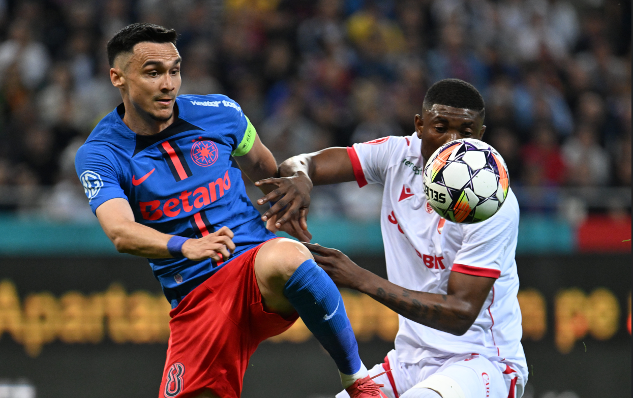 Dinamo - FCSB 0-0, ACUM, pe Digi Sport 1. ”Câinii” vor să rupă ”blestemul”