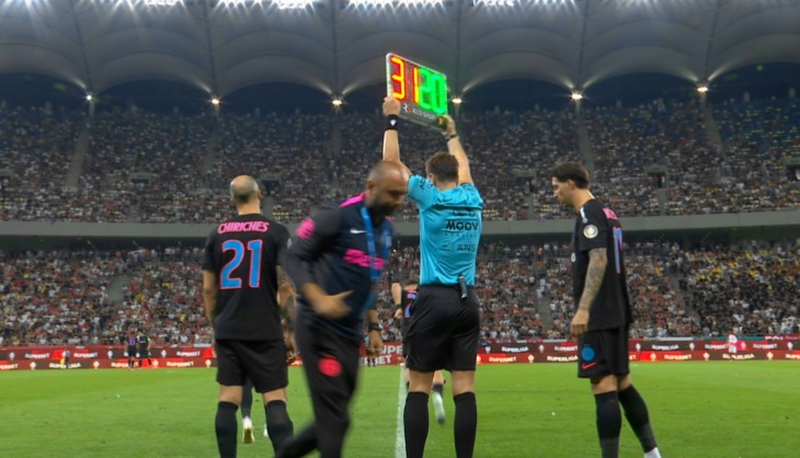 N-a mai suportat! Trei schimbări la FCSB la pauza derby-ului cu Dinamo