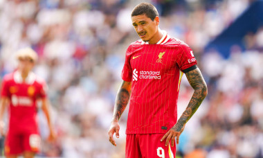 Liverpool forward Darwin Nunez (9) during the Preston North End FC v Liverpool FC Pre-Season Friendly match at Deepdale, Preston, England, United Kingdom on 13 July 2025 Credit: Eleanor Hoad/Every Second Media
