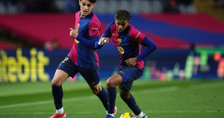 FC Barcelona-Real Sociedad. La Liga EA Sports match. Date 26