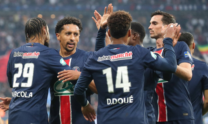 Saint-Denis: French Cup Final Football Match PSG-Reims, 3-0