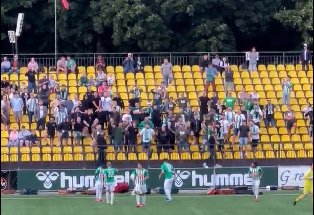 Imagini cum rar se văd pe terenul de fotbal: doi români, martori la scenele neverosimile