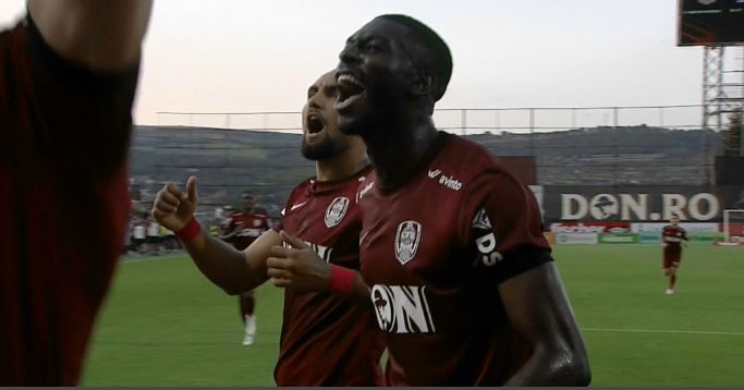 CFR Cluj - Braga 1-1, ACUM, DGS 1. GOOOL! Sinyan a marcat! Egalitate la pauză