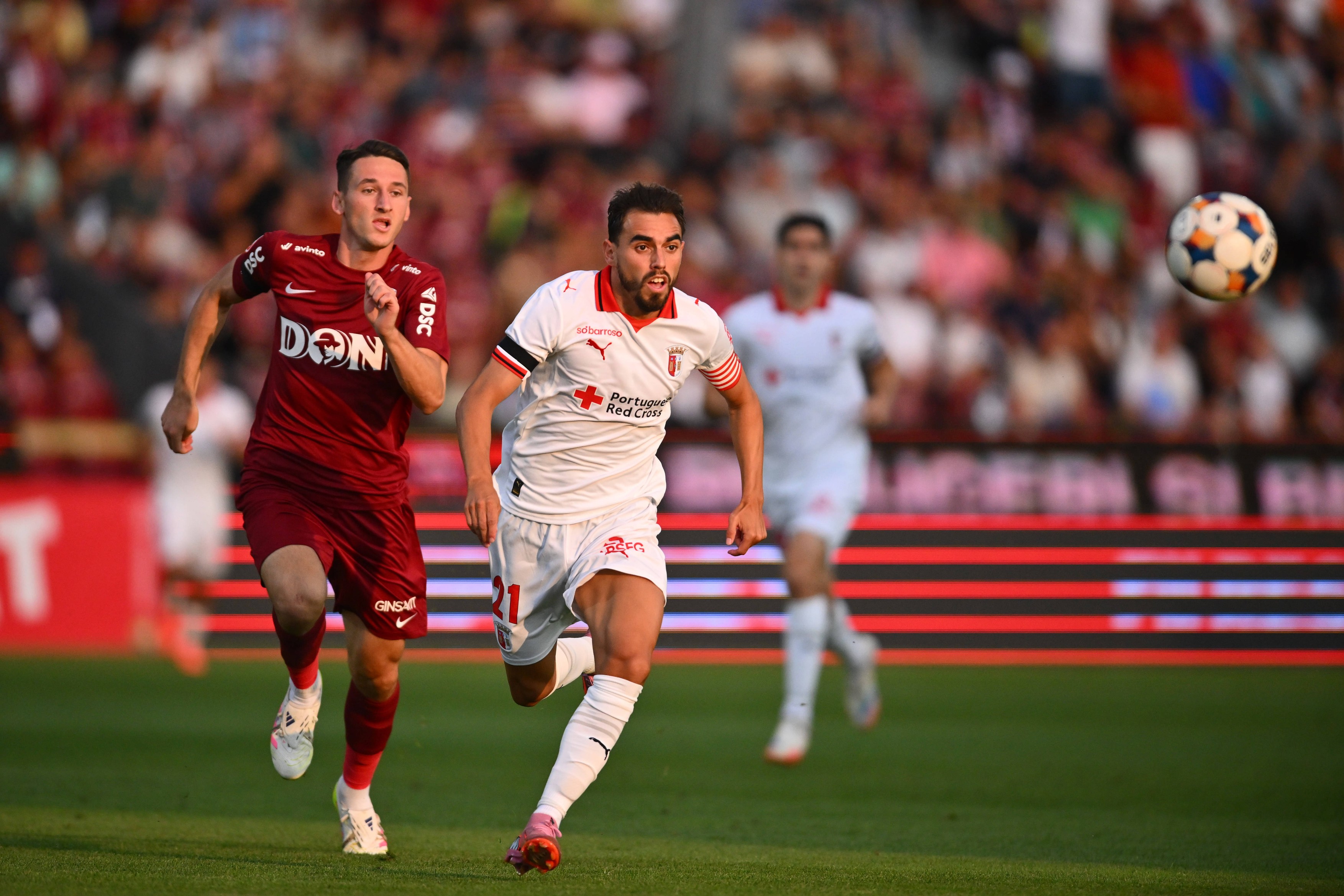 CFR Cluj - Braga 1-2. Avantaj minim pentru lusitani la retur! Totul se joacă în Portugalia