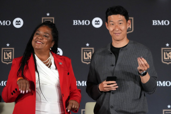 MLS: LAFC-Son Heung-min Press Conference