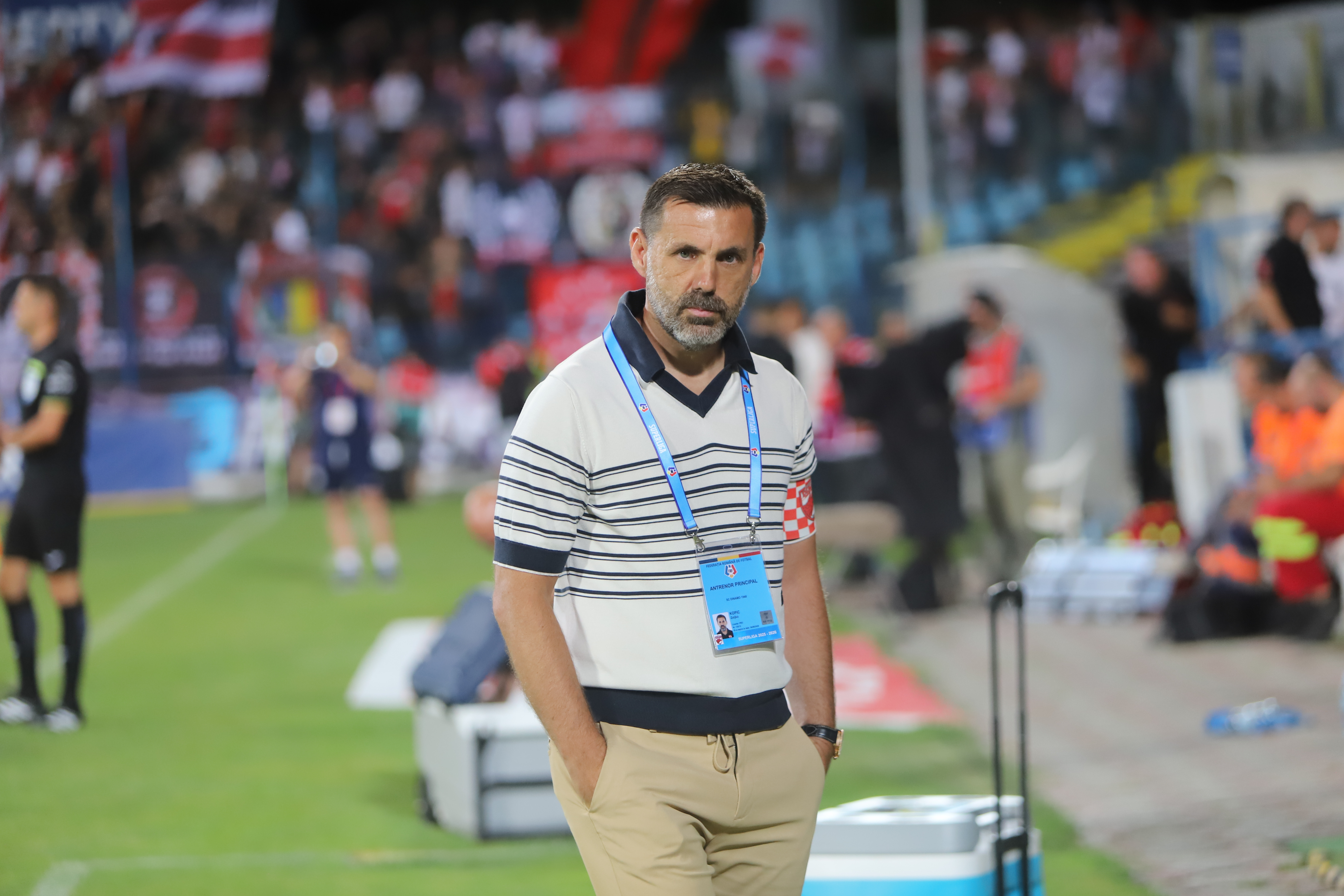 ”Am fost obosiți fizic și mental” Zeljko Kopic a explicat jocul slab al lui Dinamo din repriza secundă cu Metaloglobus