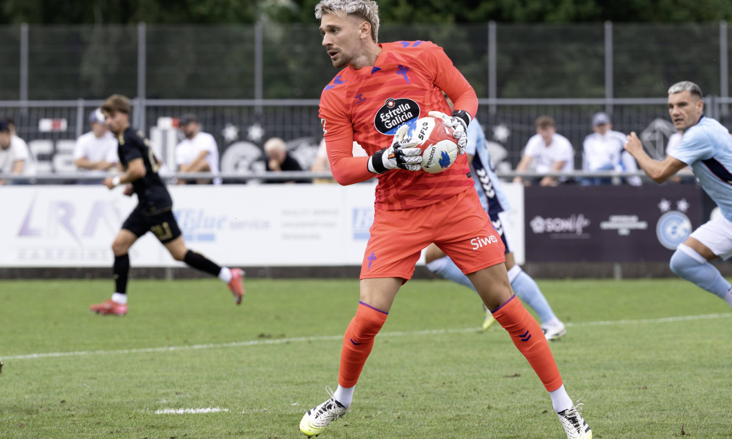 Torhüter Ionut Radu, CV, Grasshopper Club Zürich - Celta Vigo, Fussball, 29.07.2025 *** Goalkeeper Ionut Radu, CV, Grass