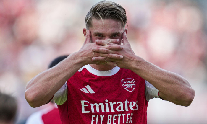 Viktor Gyokeres of Arsenal during the Pre-season friendly match Arsenal vs Athletic Bilbao at Emirates Stadium, London, United Kingdom, 9th August 2025 (Photo by Harvey Murphy/News Images)