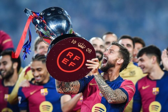 FOOTBALL - SPANISH CHAMP - BARCELONA v VILLARREAL, , Barcelona, Espagne - 18 May 2025