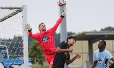 Grasshopper - Celta Vigo Torwart Ionut Radu (Celta Vigo)