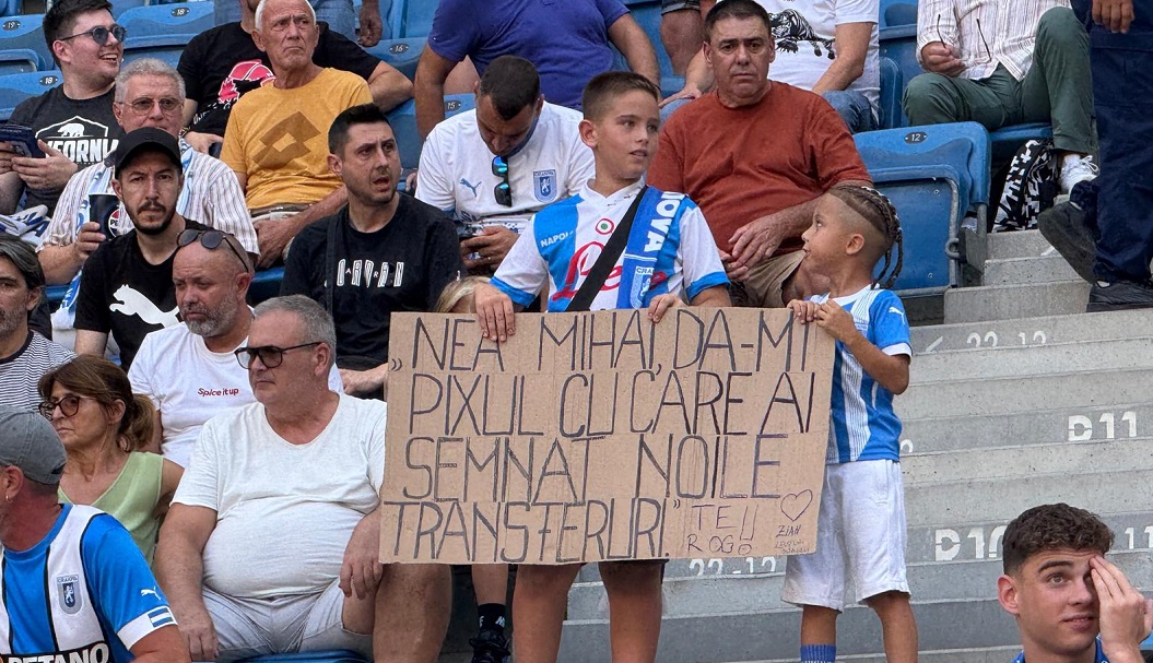 Mihai Rotaru a refuzat cererea făcută de un copil la meciul cu Hermannstadt! Cum se va revanșa acționarul Craiovei