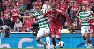 UK: Aberdeen v Celtic, Scottish Cup Final at Hampden Park, Glasgow, Scotland on 24 May 2025: