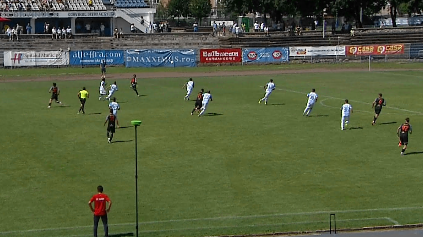 Corvinul Hunedoara - Chindia Târgoviște 1-0. Fotbaliștii lui Florin Maxim, la prima victorie din noul sezon