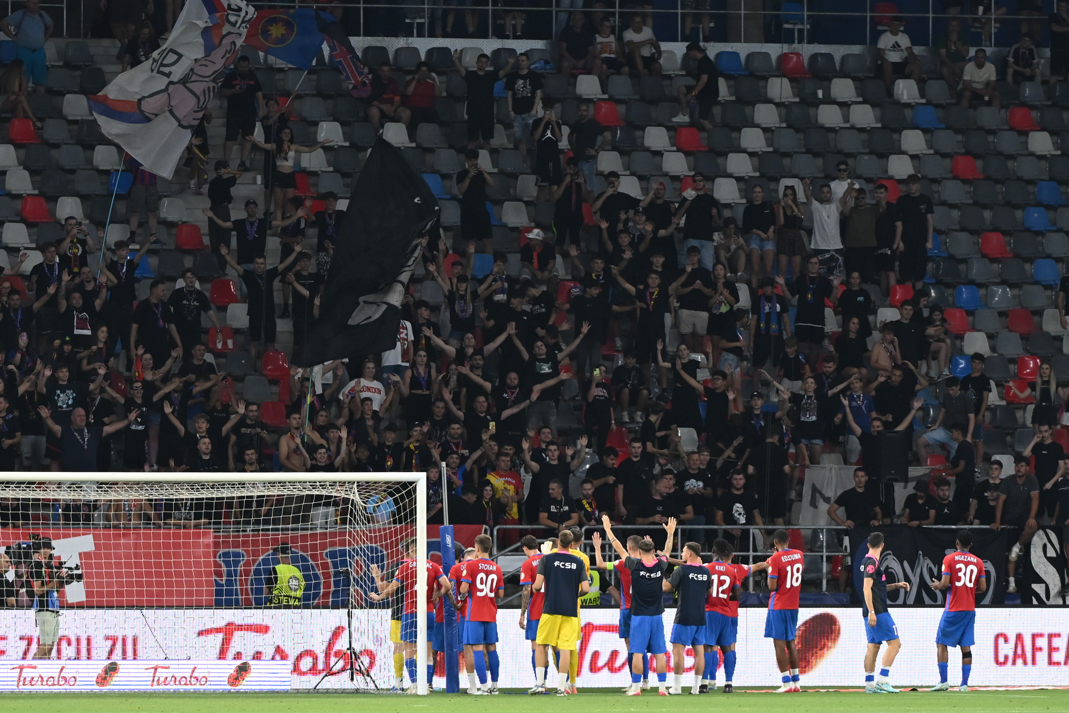 Câți spectatori au fost la FCSB - Unirea Slobozia