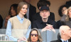 Célébrités dans les tribunes de la finale de la 118ème édition du Rolex Monte-Carlo Masters, au Monte-Carlo Country Club à Roquebrune Cap Martin