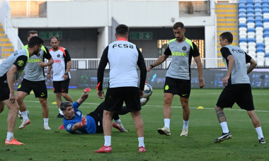 FOTBAL:ANTRENAMENT OFICIAL FCSB MECI FC DRITA GJILAN, UEFA EUROPA LEAGUE (13.08.2025)